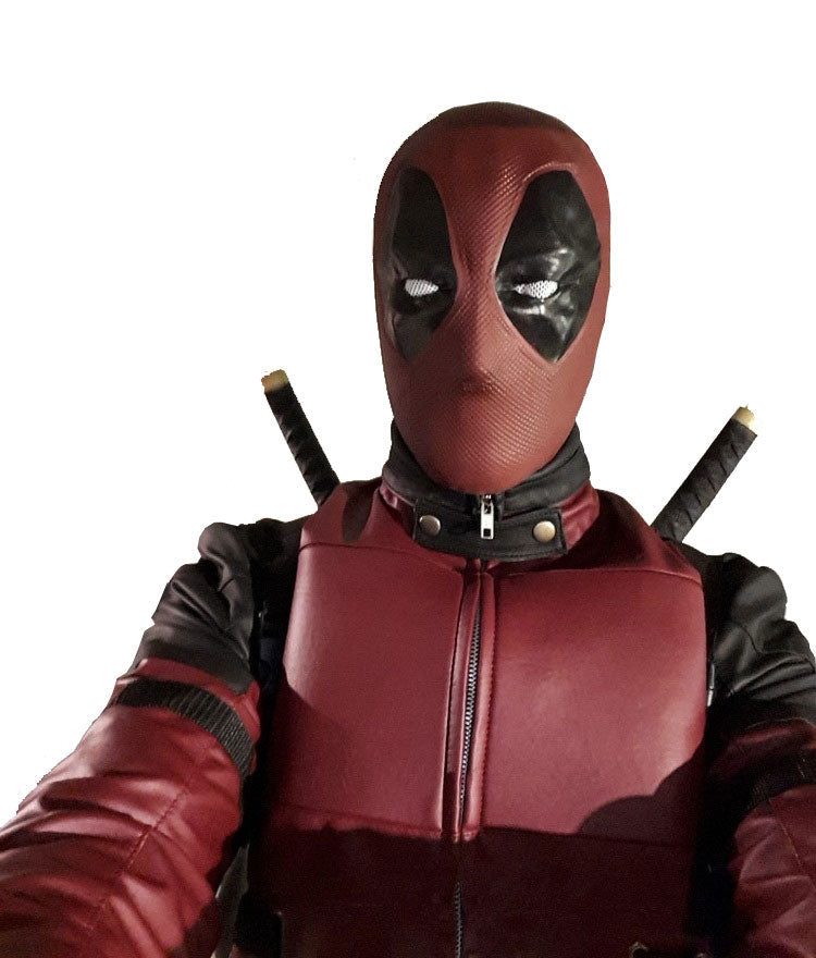Deadpool Cosplay Leather Costume