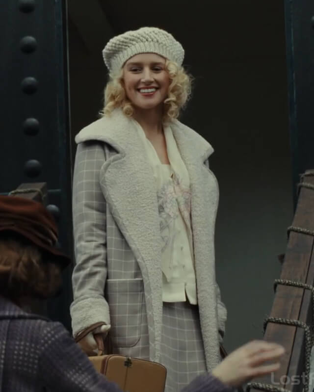 1923 Alexandra Yellowstone Wool Shearling Coat