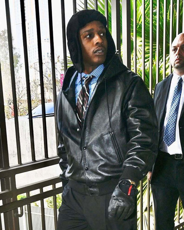 A$AP Rocky Hooded Jacket
