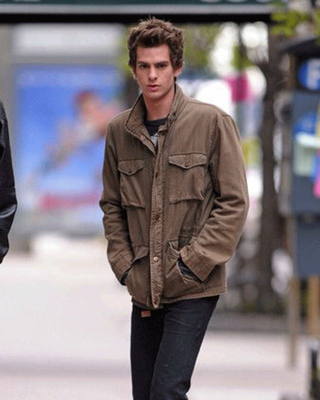 Andrew Garfield The Amazing Spider Man Cotton Jacket