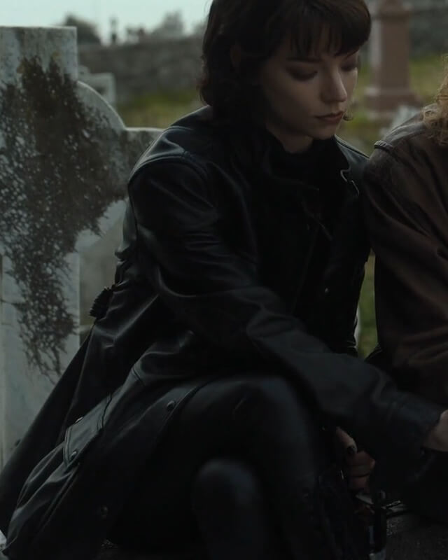 Anya Taylor Joy The Gorge Leather Jacket