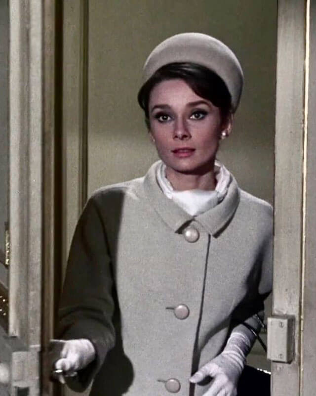 Audrey Hepburn Charade Regina Lampert Coat
