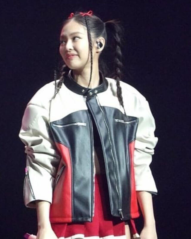 BORN PINK JENNIE LEATHER JACKET