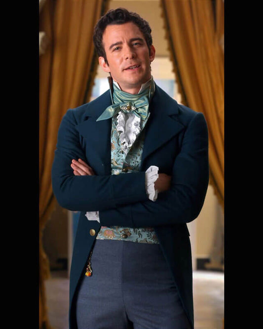Benedict Bridgerton 3 Season Blue Coat
