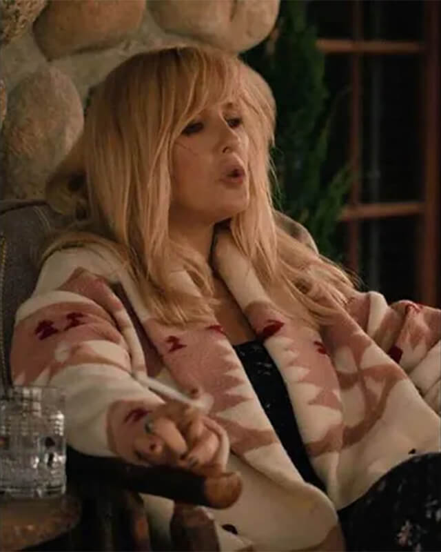 Beth Dutton Pink Long Coat