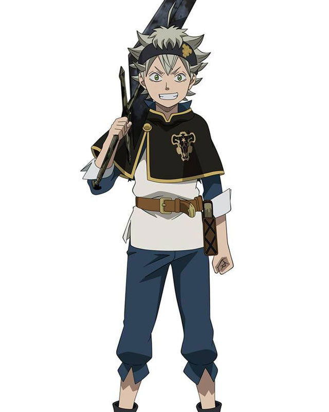 Black Clover Asta Black Leather Robe