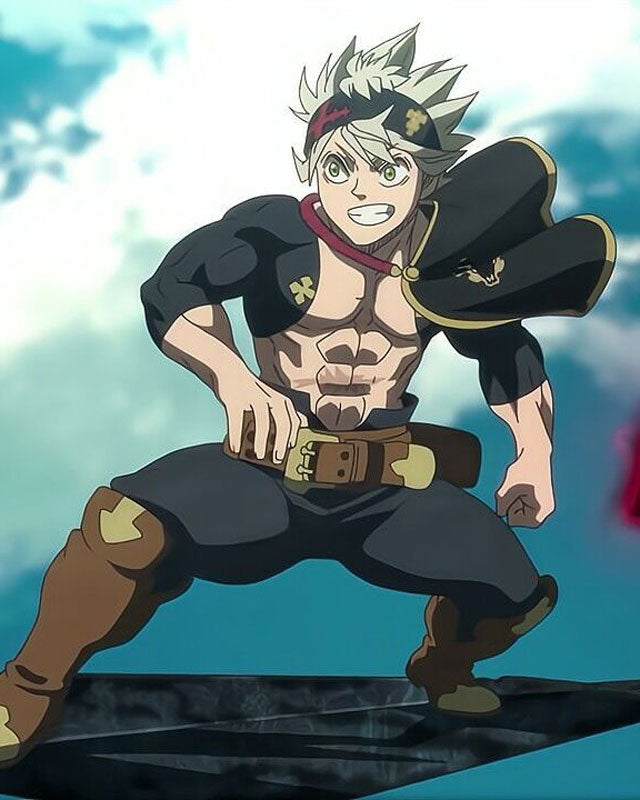 Black Clover Asta Black Robe