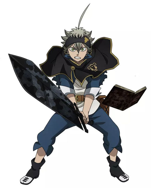 Black Clover Leather Robe