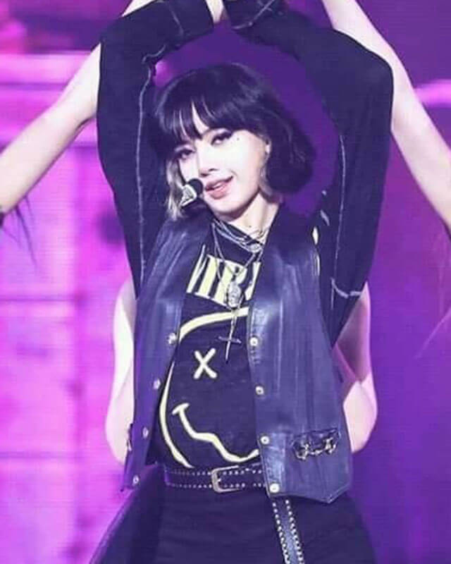 Blackpink Lisa Lovesick Girls Leather Vest