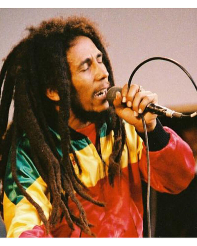 Bob Marley Rasta Bomber Jacket