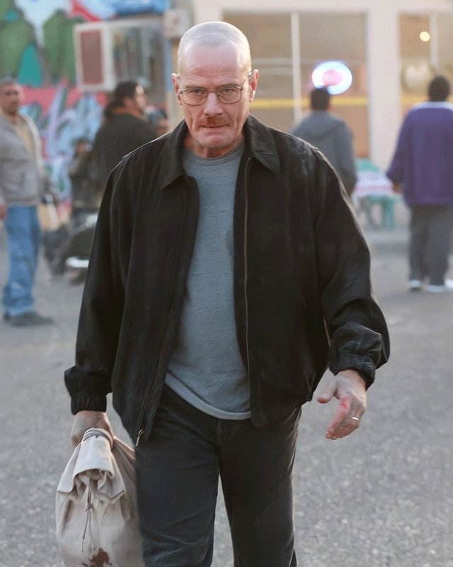 Bryan Cranston Breaking Bad Black Jacket