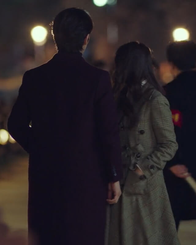 CLOY Kim Jung Hyun Maroon Wool Coat