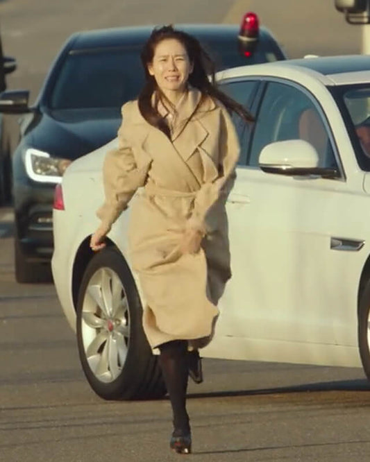 CLOY Yoon Se Ri Long Wool Beige Coat