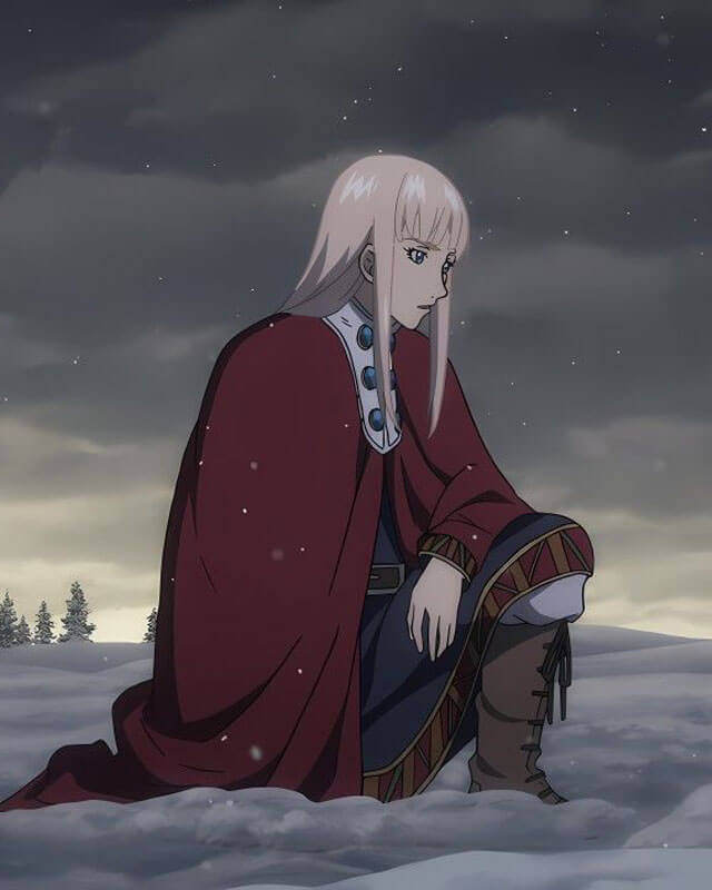 Canute Vinland Saga Cosplay Cape With Faux Fur Lining