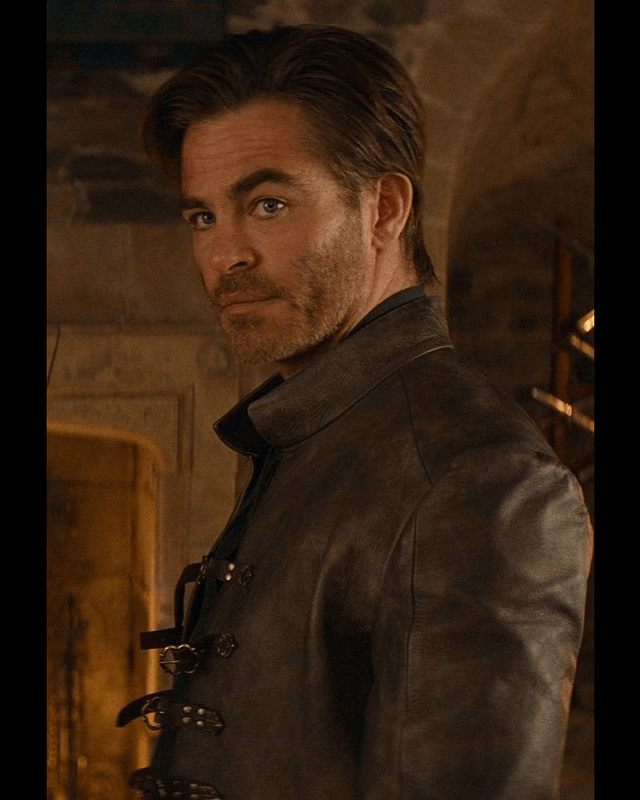 Chris Pine D And D Honor Among Thieves Coat