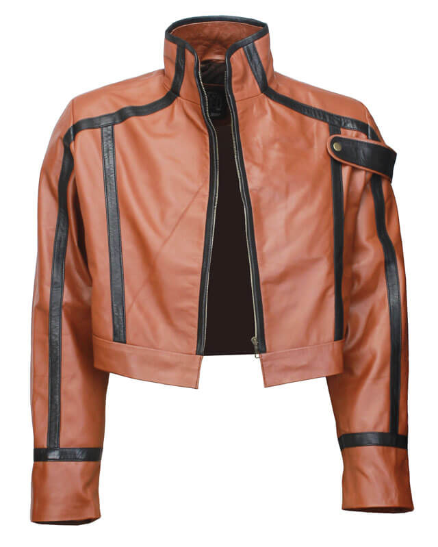 Code Geass Lelouch Cropped Leather Jacket