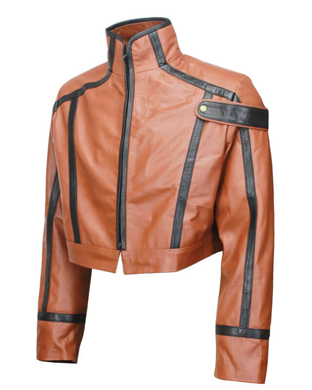 Code Geass Lelouch Demon King Brown Cropped Jacket