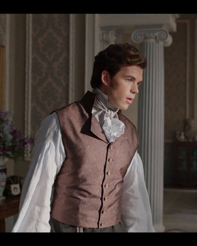 Colin Bridgerton S03 Brown Vest