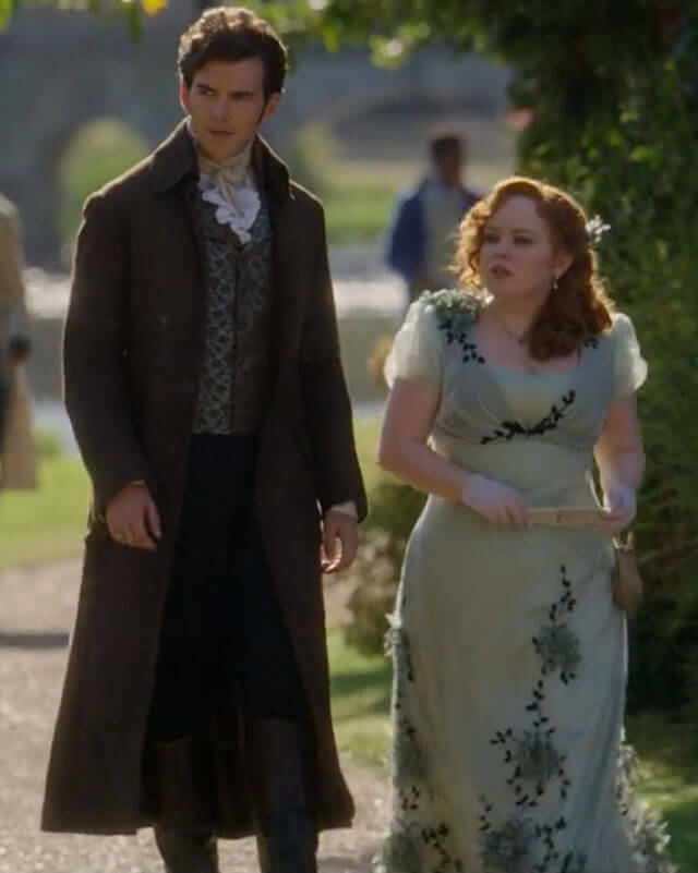 Bridgerton Season 3 Colin Brown Coat