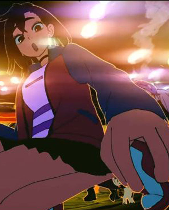 Dandadan Momo Ayase Bomber Jacket S02