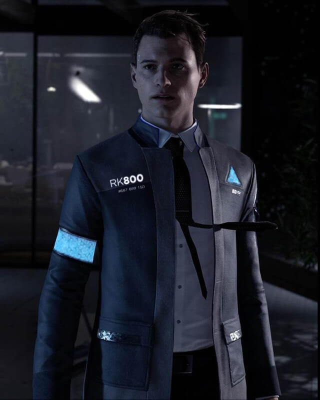 Detroit Become Human Cosplay Leather Jacket – AlexGear