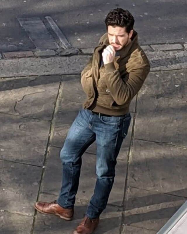 Eternals Kit Harington Suede Jacket