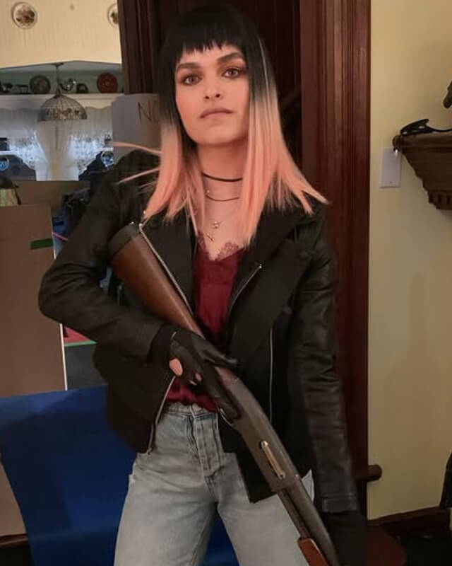 Eve Harlow The Night Agent Leather Jacket