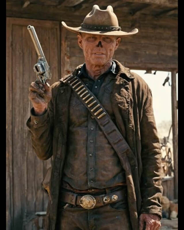Fallot Season 2 Ghoul Brown Long Coat