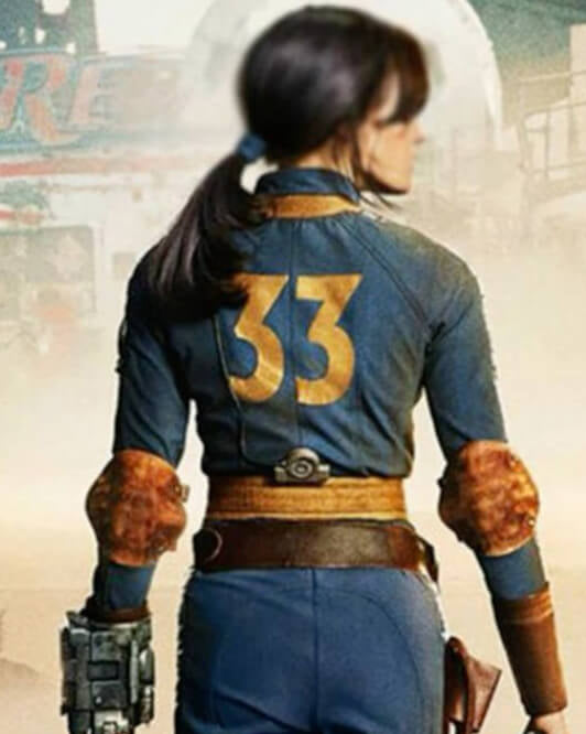 Fallout Lucy MacLean Blue Cosplay Jacket