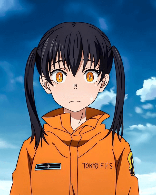 Fire Force Tokyo F.F.S Orange Cosplay Jacket