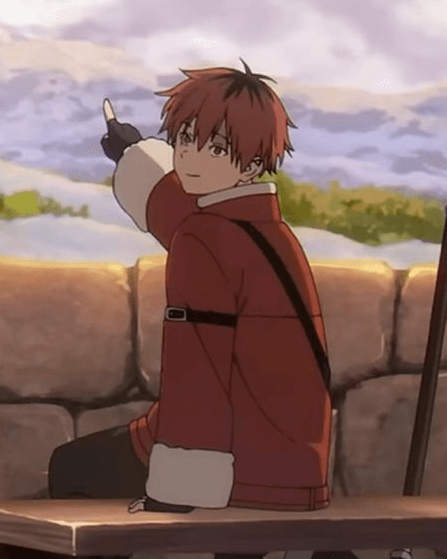 Frieren Beyond Journey End Stark Red Jacket