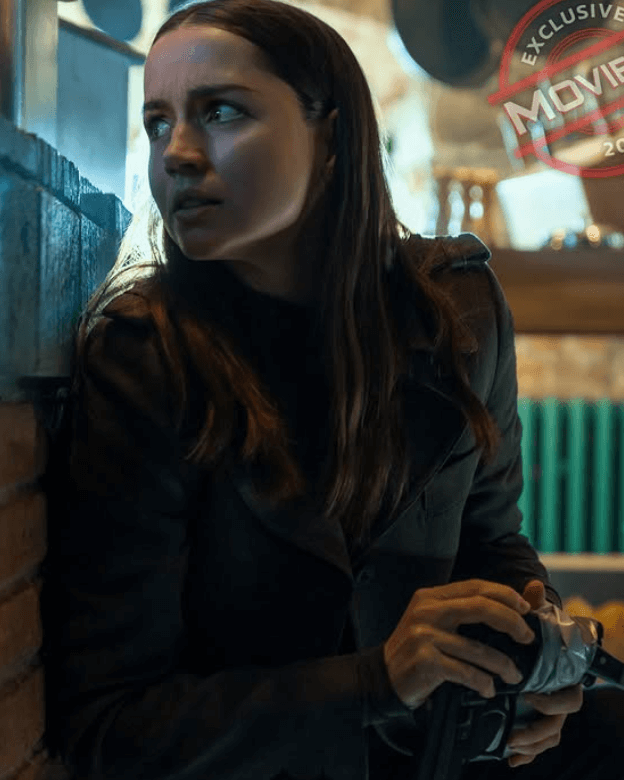 From The World Of John Wick Ballerina Ana De Armas Coat