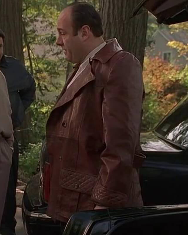 Full Leather Jacket The Soprano Brown Jacket
