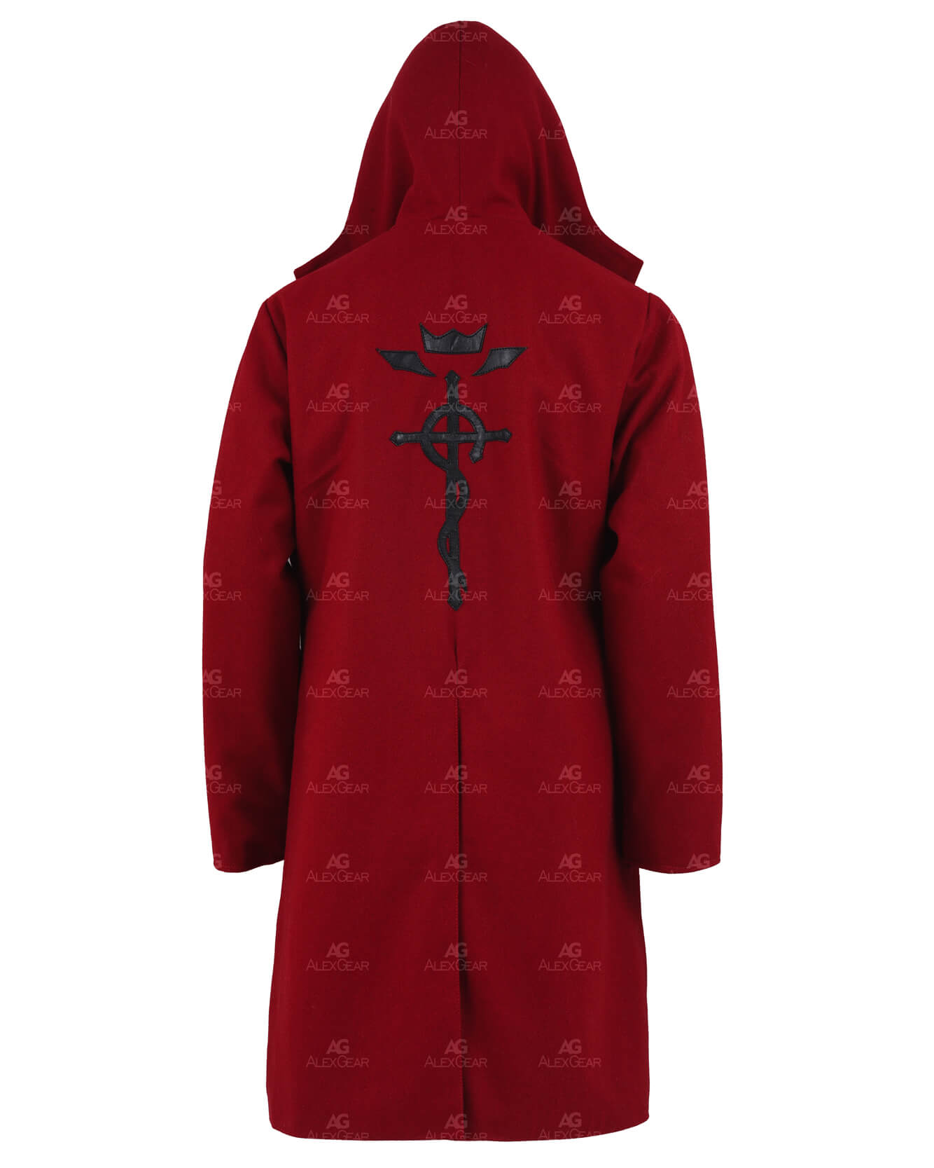 Edward Elric Coat Elric's Trench Coat (w/ Print)