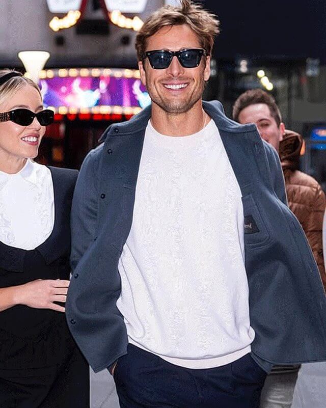 Glen Powell Trucker Jacket