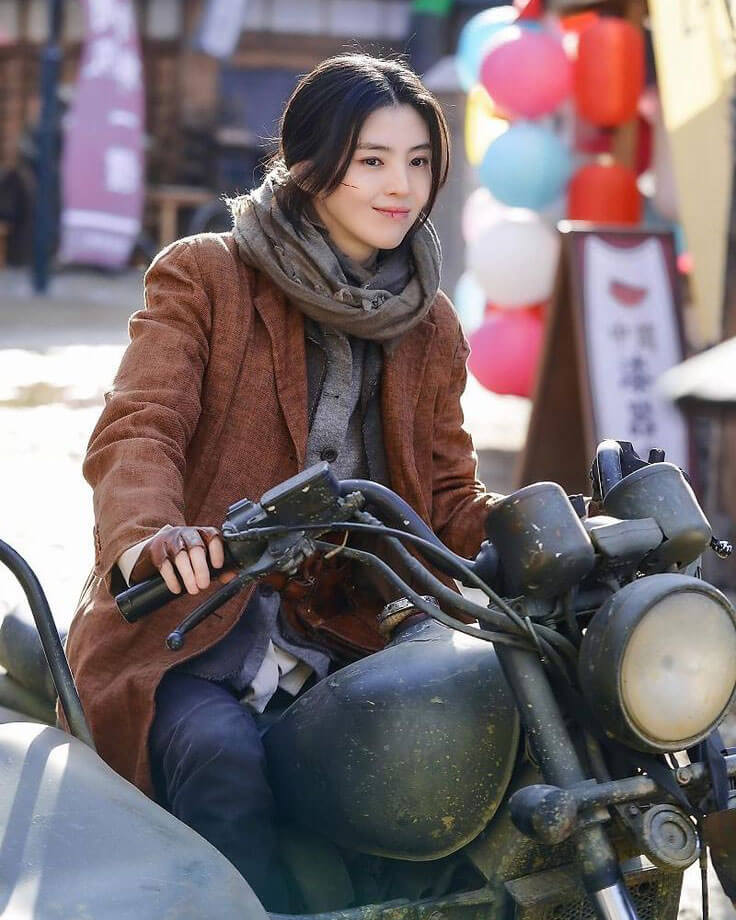 Gyeongseong Creature Han Sohee Brown Coat
