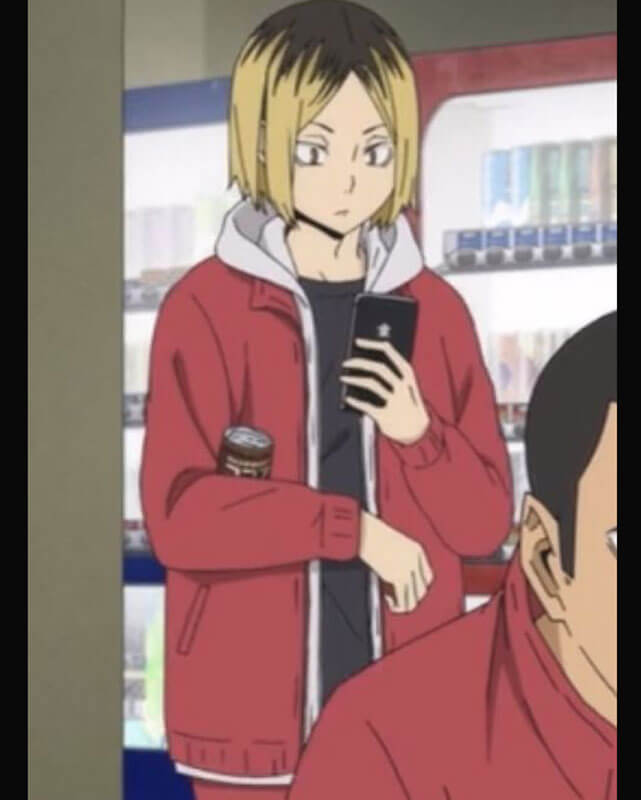 Haikyu Nekoma High School Volleyball Team Red Jacket