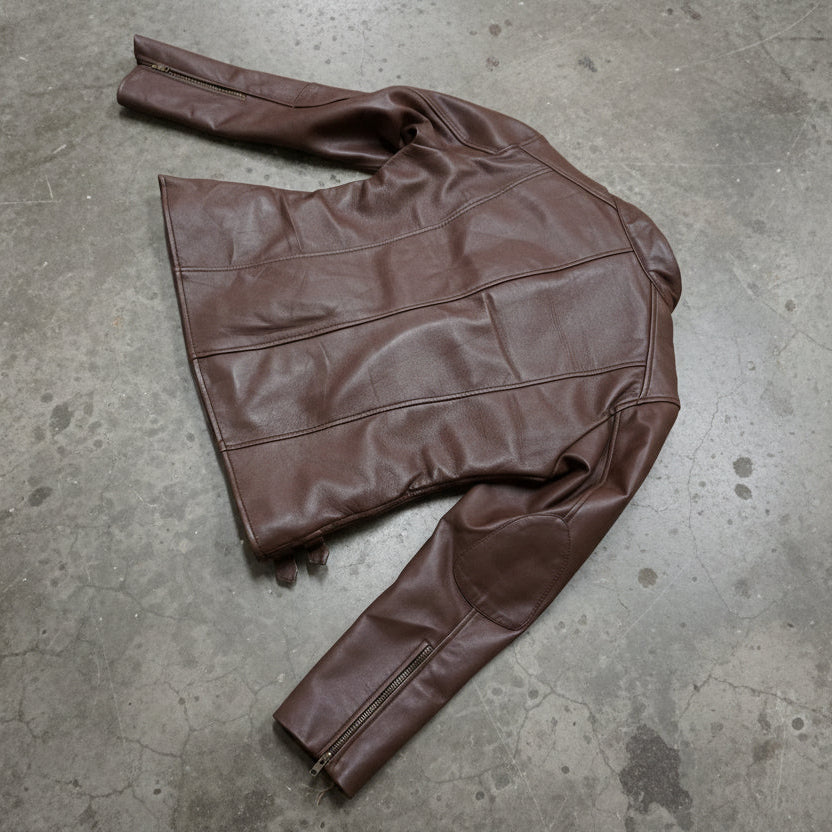 Grace Brown Leather Jacket