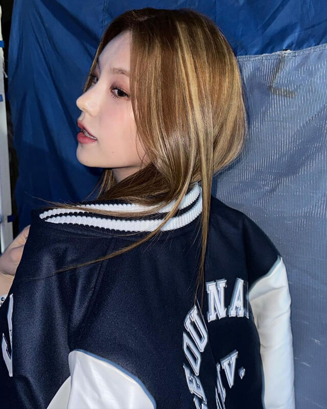 ITZT Yeji Seoul National University Varsity Jacket