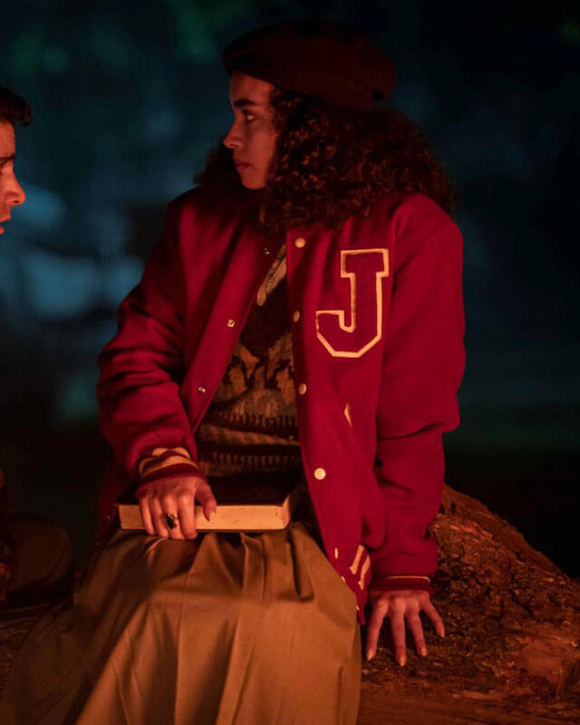 Interview With The Vampire Claudia Red Varsity Jacket