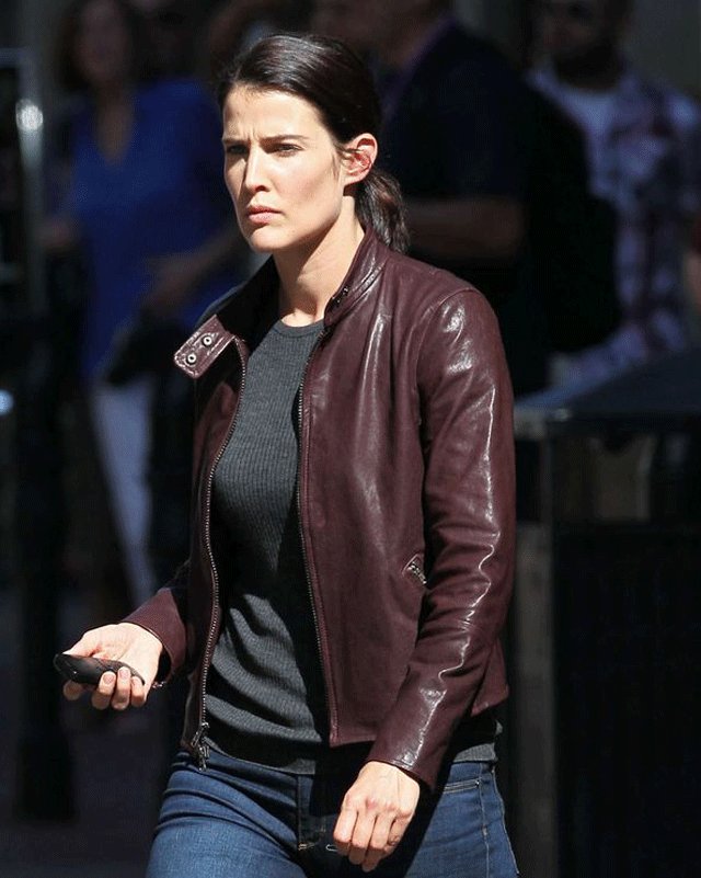 Jack Reacher Never Go Back Major Susan Turner Leather Jacket
