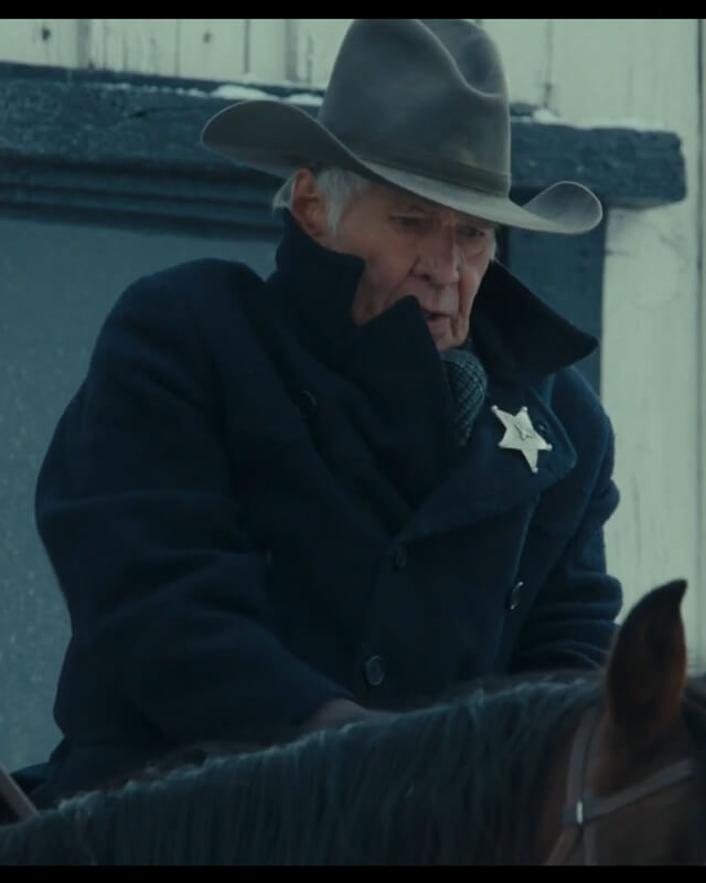 Jacob Dutton 1923 Harrison Ford Wool Coat