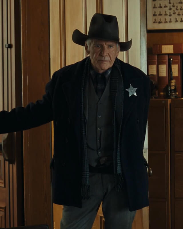 Jacob Dutton 1923 Harrison Ford Yellowstone Coat