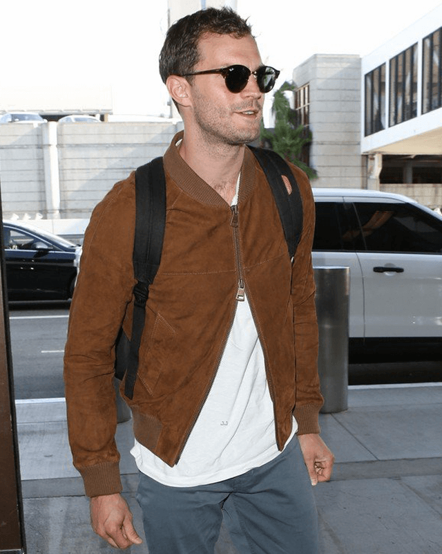 Jamie Dornan Brown Jacket