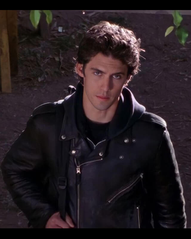Jess Gilmore Girls Black Leather Jacket