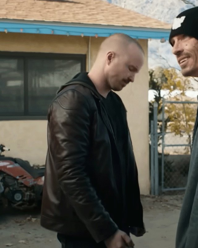 Jesse Pinkman Breaking Bad Brown Jacket