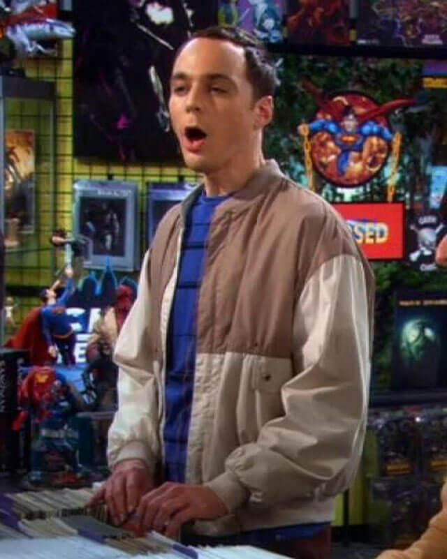 Jim Parsons The Big Bang Theory Cotton Bomber Jacket