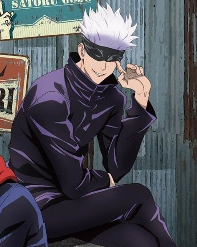Jujutsu Kaisen Gojo Uniform Cosplay