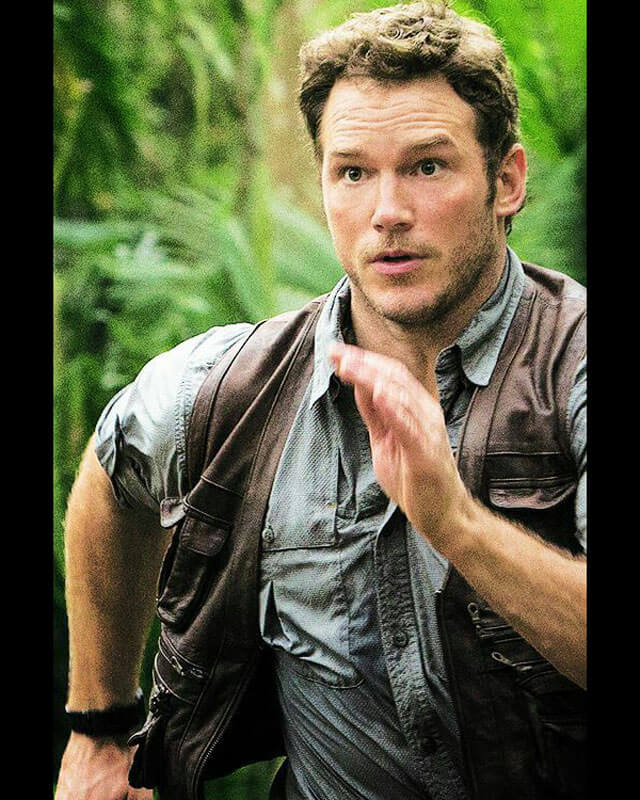 Jurassic World Dominion Chris Pratt Leather Vest