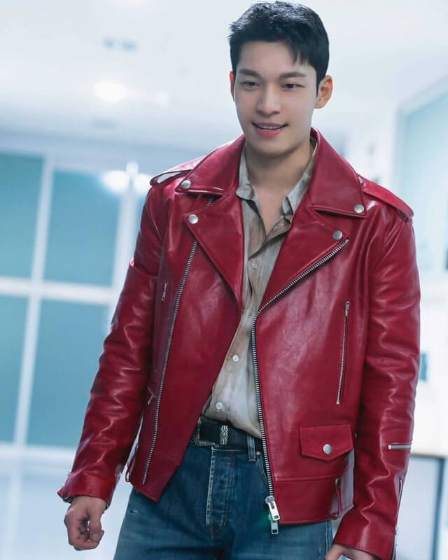 Bad And Crazy K Biker Leather Jacket